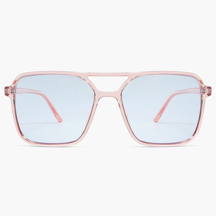 1 Colour Retro Print Sunglasses