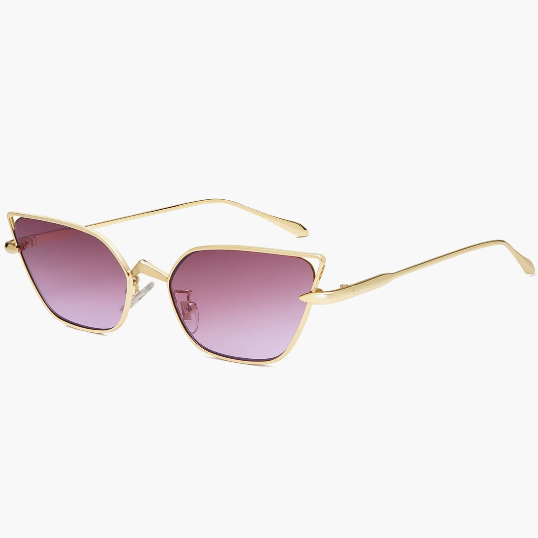 5 Colors - Half Frame Flight Sunglasses