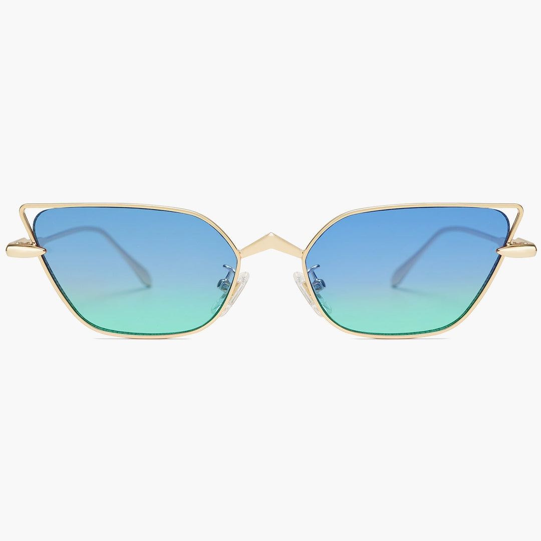 5 Colors - Half Frame Flight Sunglasses