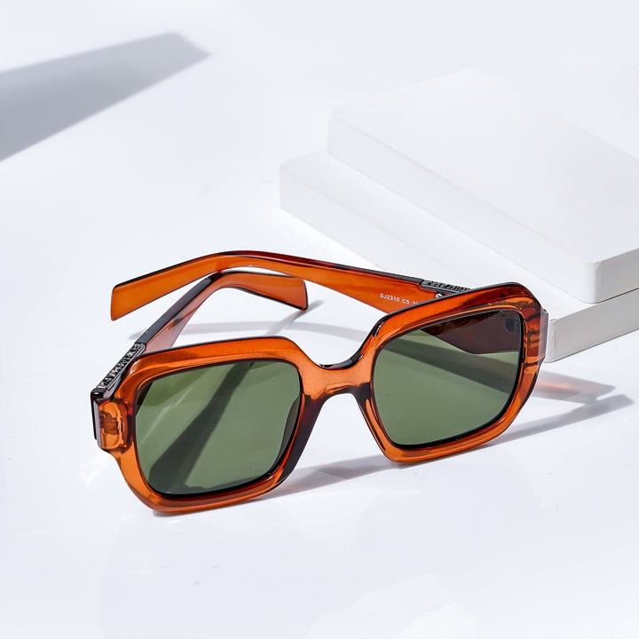 5-color fashionable L letter temple polarized sunglasses