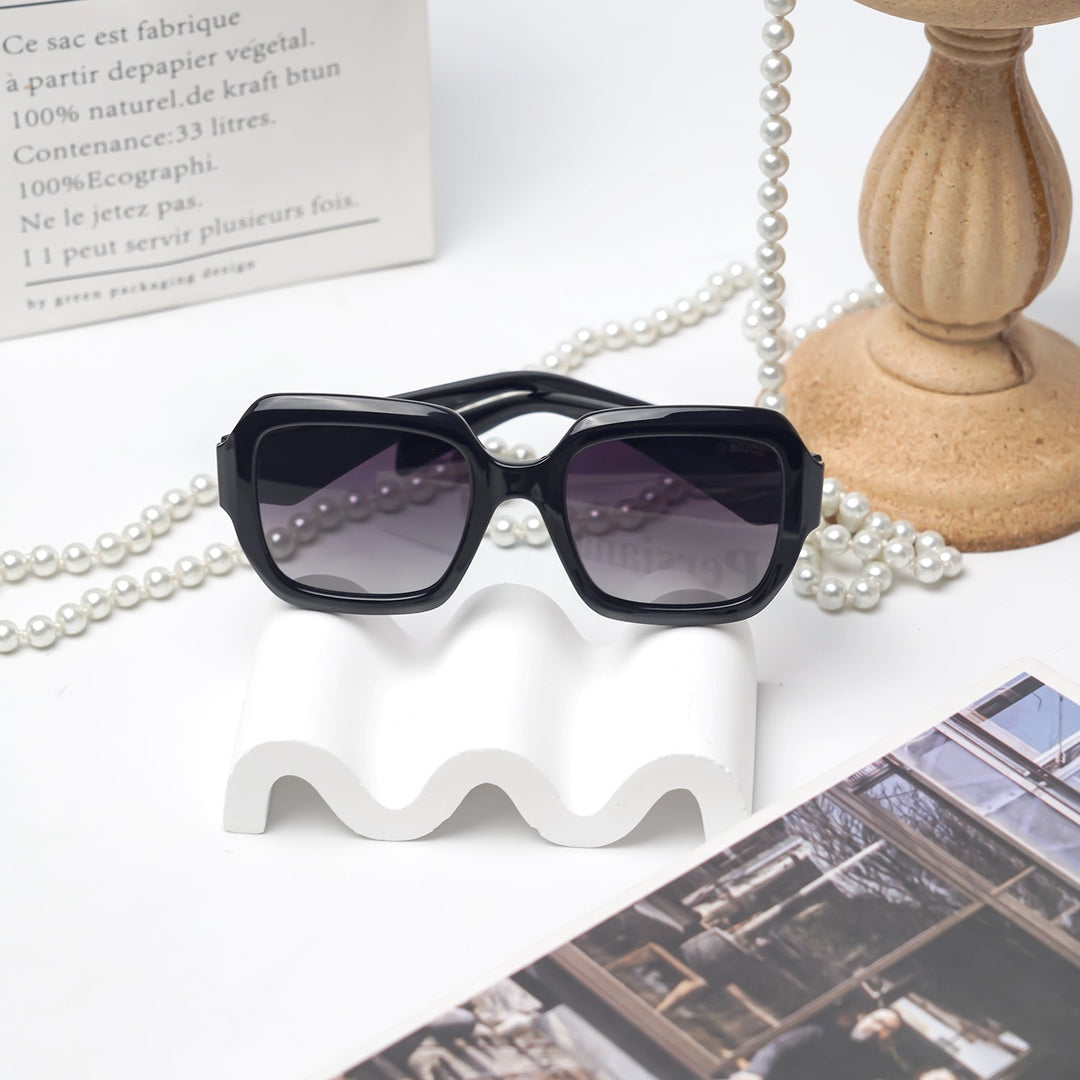 5-color fashionable L letter temple polarized sunglasses