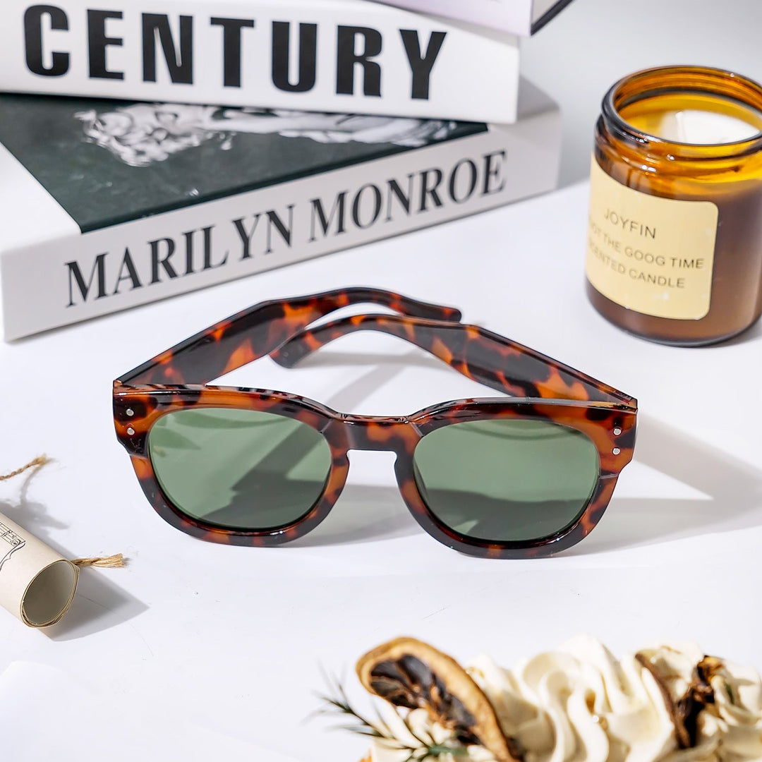 5 color luxury rhinestone lens polarized sunglasses