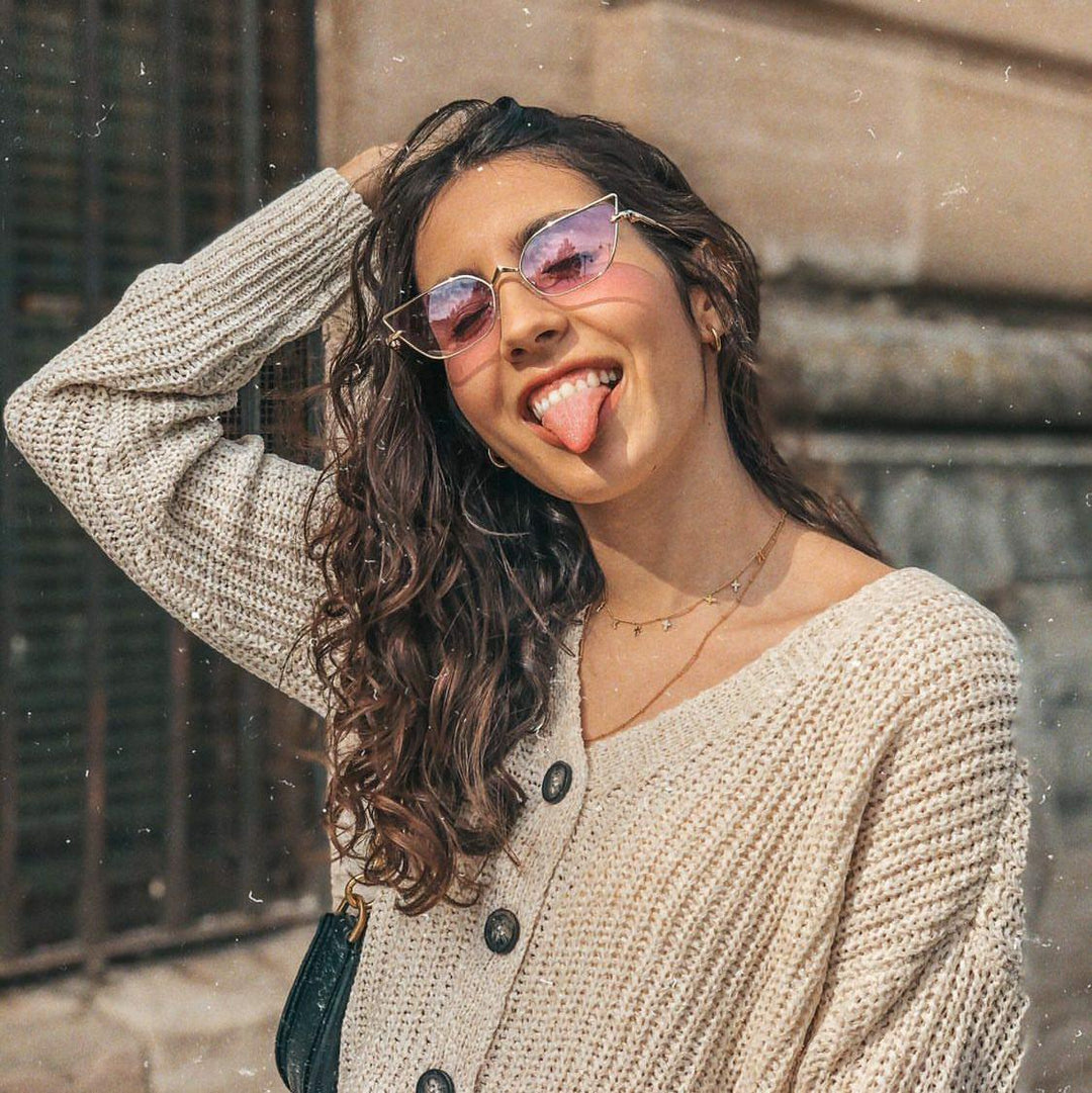 5 Colors - Half Frame Flight Sunglasses