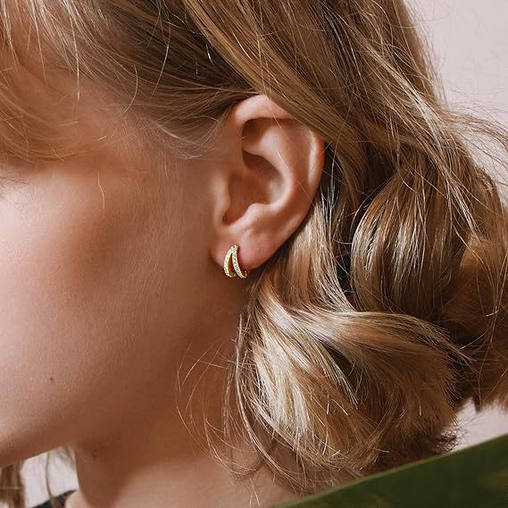 925 Sterling Silver Premium Feeling Earrings