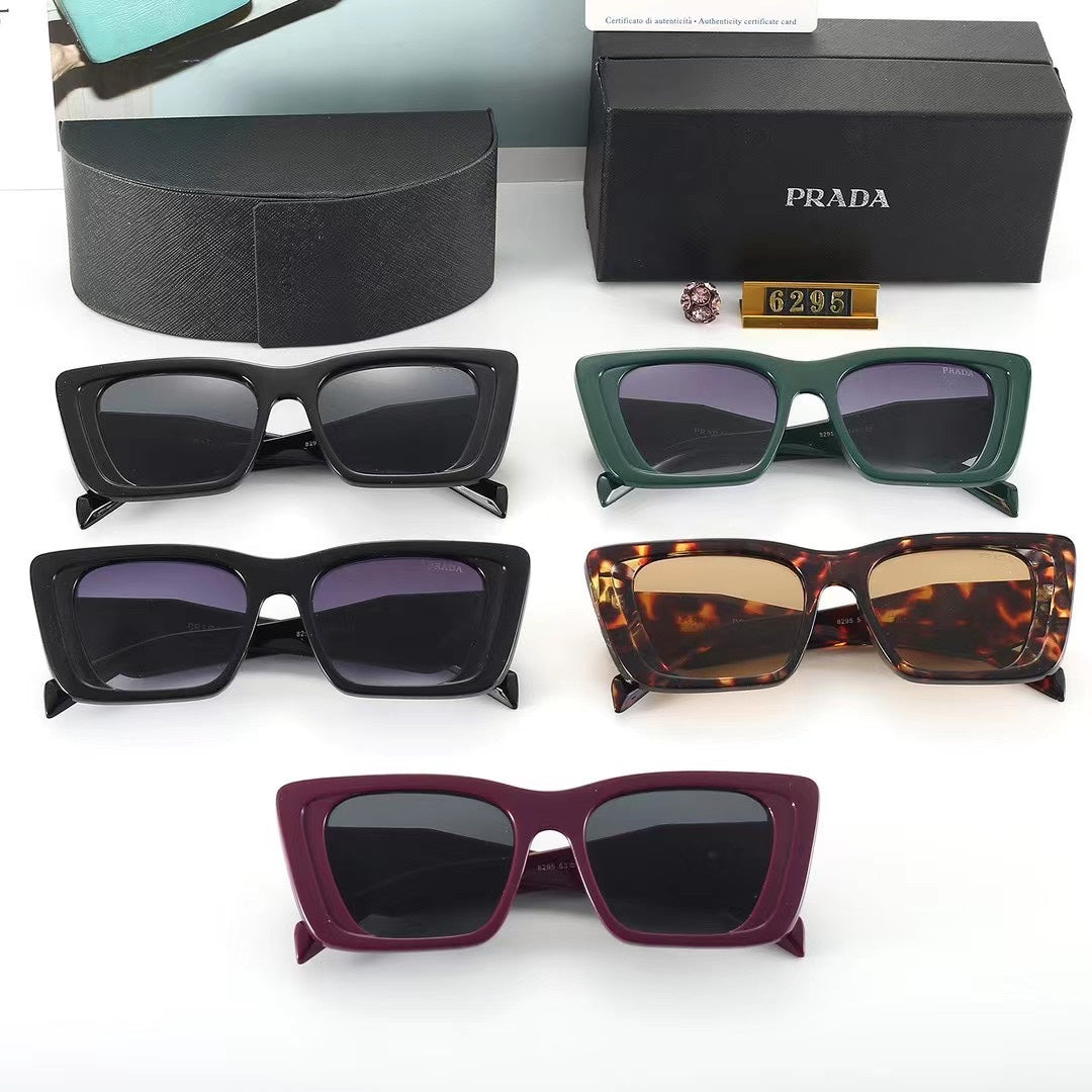 5 Colors Square Frame Sunglasses