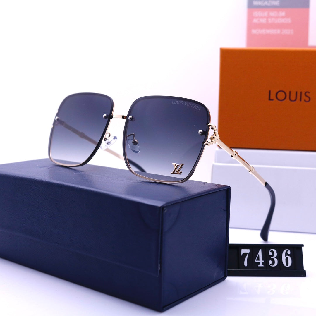 7 Colors - Elegant Metal Sunglasses
