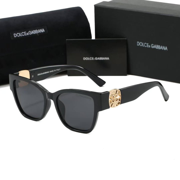 6 Color Metal Logo Design Sunglasses