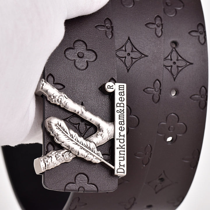 4 Color Fashion Letter Belt