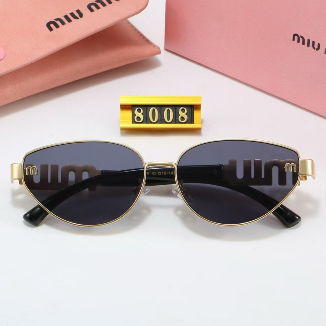6 Color Trendy Cat Eye Frame Sunglasses