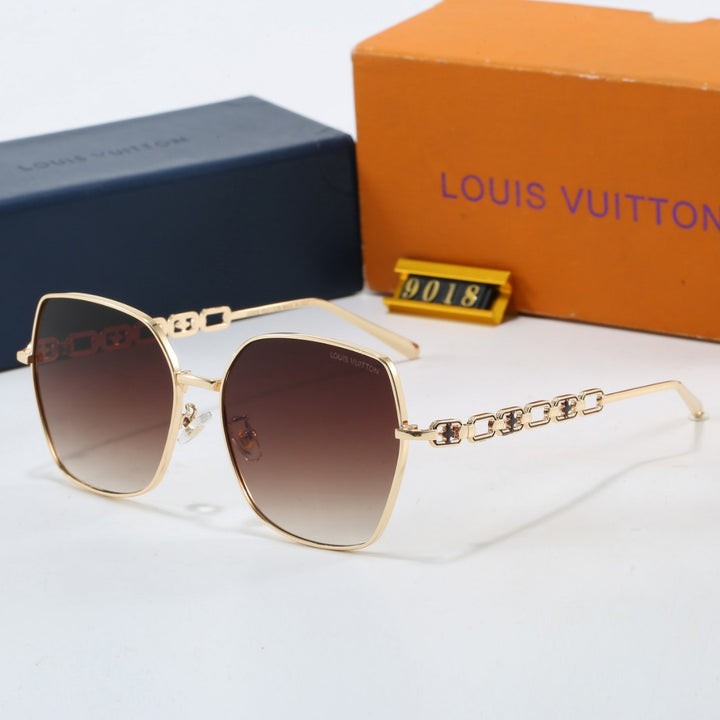 6 Color Luxury Chain Design Sunglasses