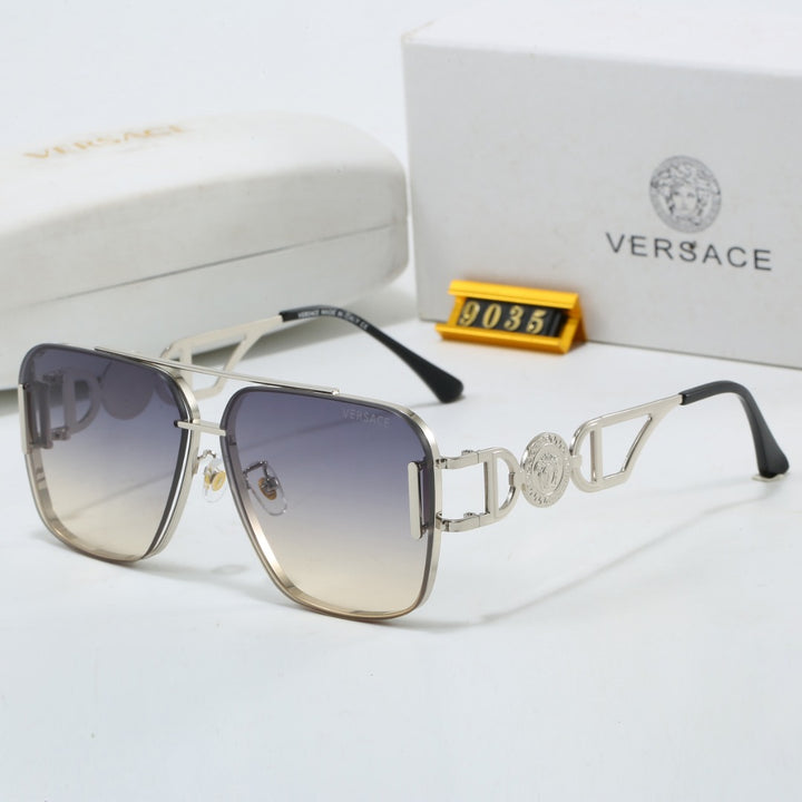 6 Color Metal Embellished Geometric Sunglasses