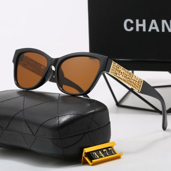 7 Colors of Metal Embellished Sunglasses