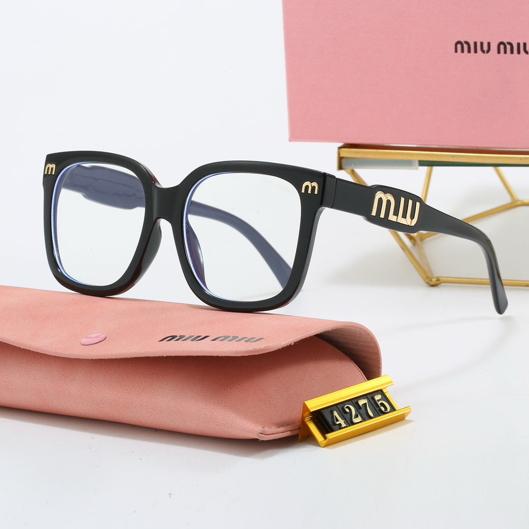 4 Color Trend Square Tinted Glasses