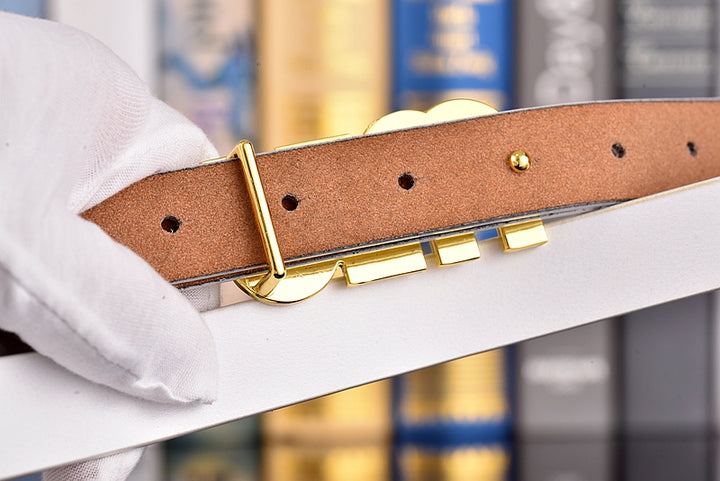 4 Color Rhinestone Women's Belt