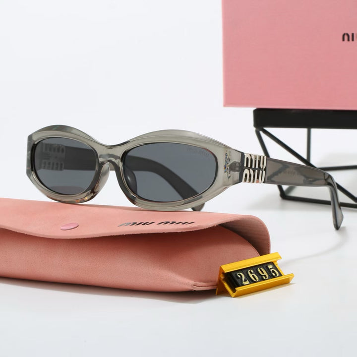 Glamorous Cat Eye Faux Square Sunglasses in 4 Colors