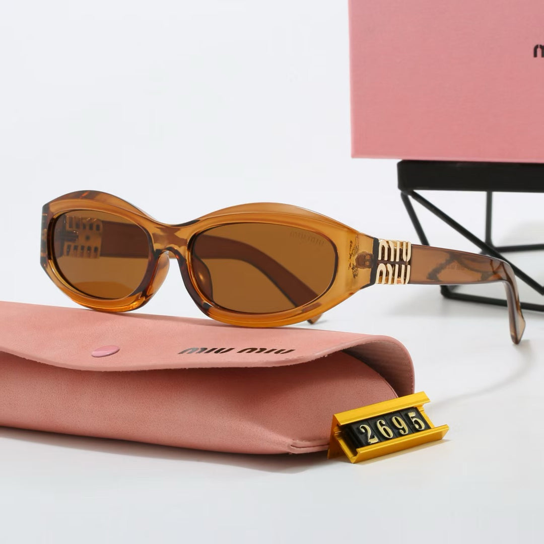 Glamorous Cat Eye Faux Square Sunglasses in 4 Colors