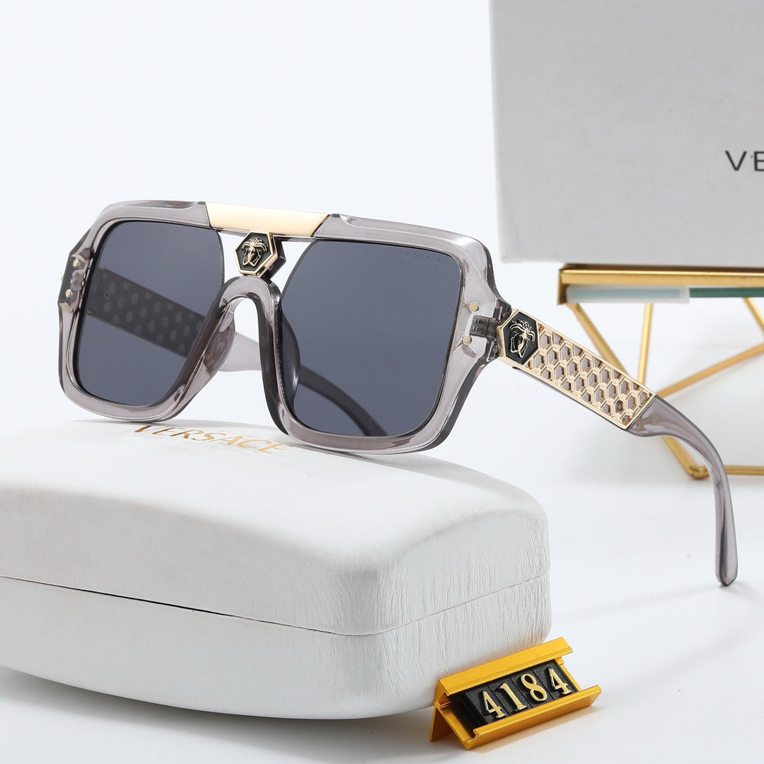 4 Color Metal Embellished Sunglasses