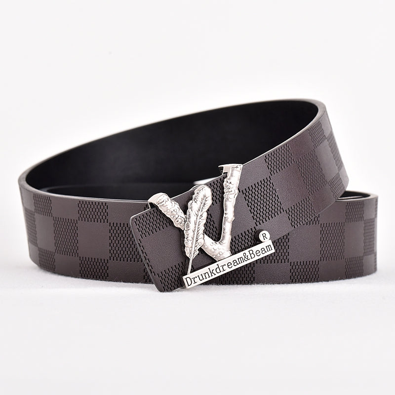 4 Color Fashion Letter Belt