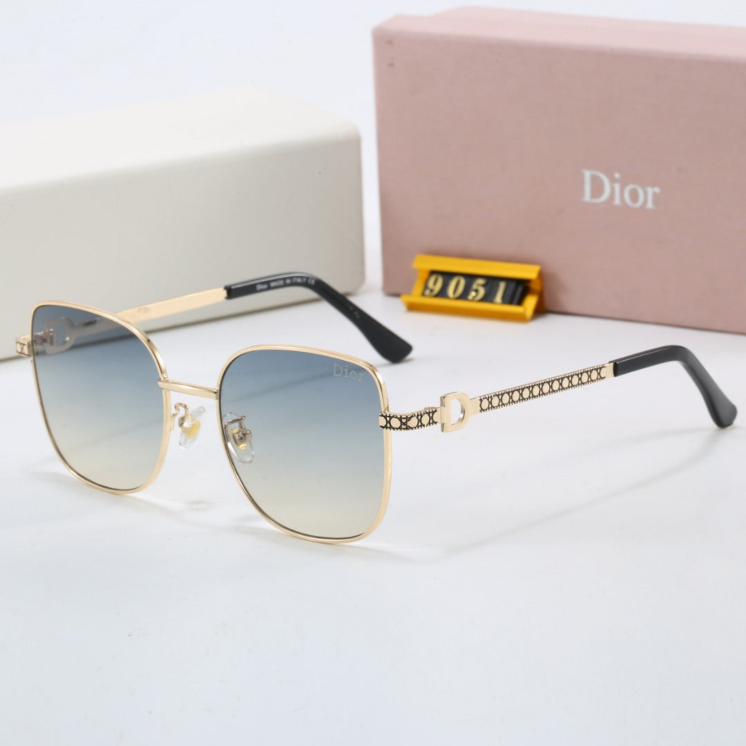 7 Color Elegant Metal Frame Sunglasses