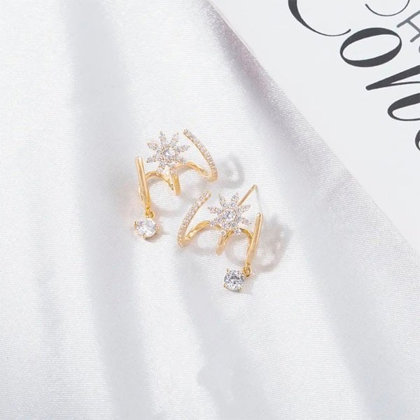 Snowflake Claw Earrings