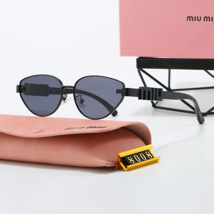 6 Color Trendy Cat Eye Frame Sunglasses