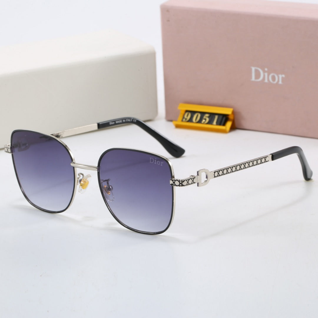 7 Color Elegant Metal Frame Sunglasses