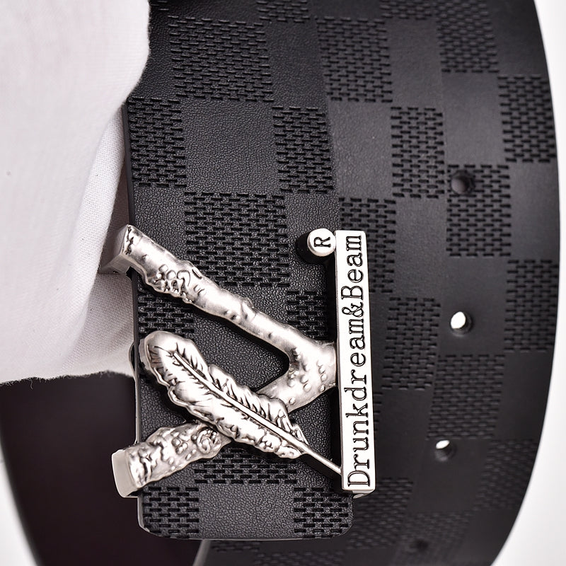 4 Color Fashion Letter Belt