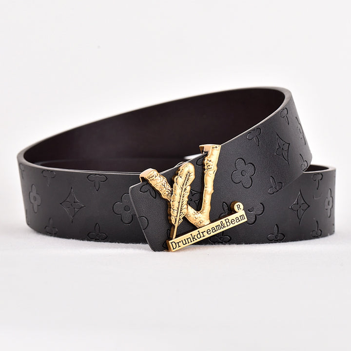 4 Color Fashion Letter Belt