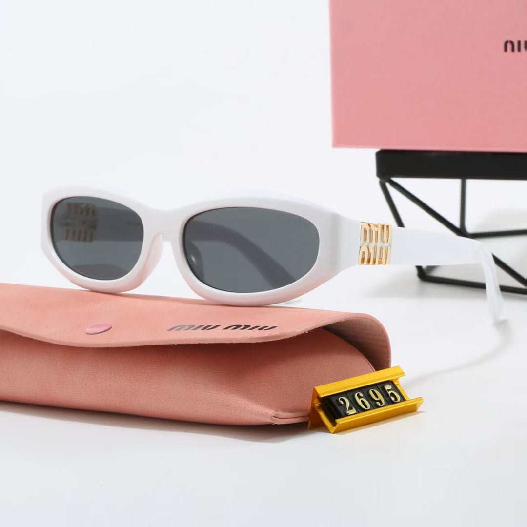 Glamorous Cat Eye Faux Square Sunglasses in 4 Colors