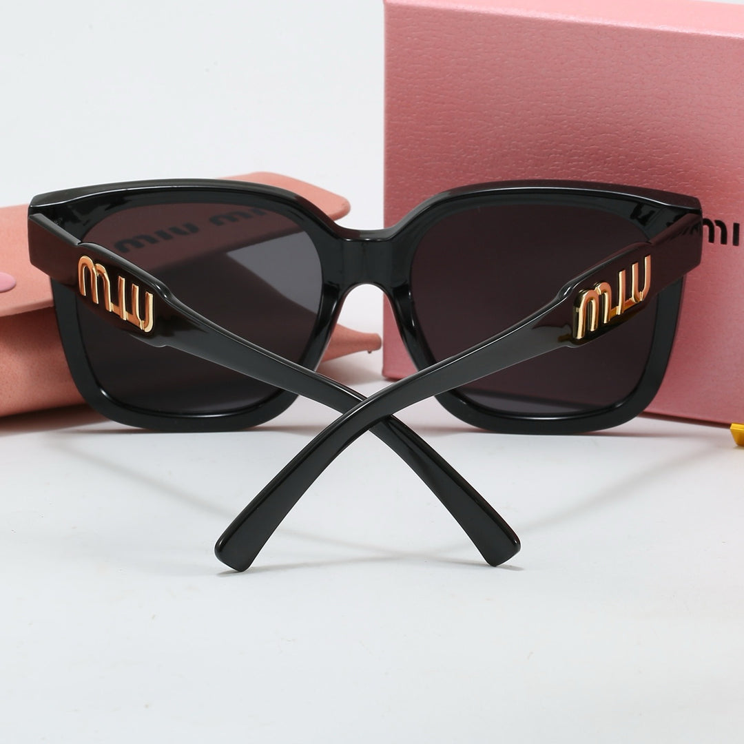 4 Color Trend Square Tinted Glasses