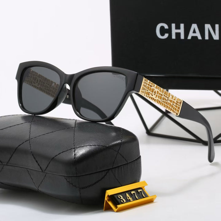 7 Colors of Metal Embellished Sunglasses