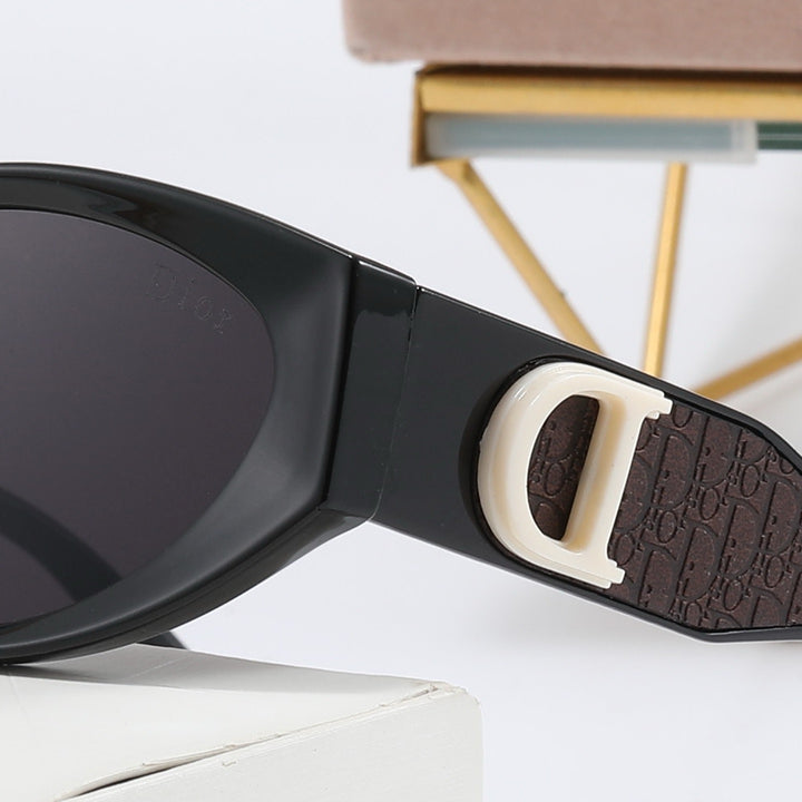 Unique cat-eye shape sunglasses in 4 colors