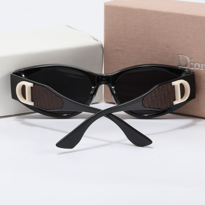 Unique cat-eye shape sunglasses in 4 colors