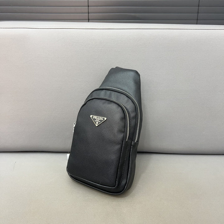 Unisex Canvas Chest Bag Crossbody