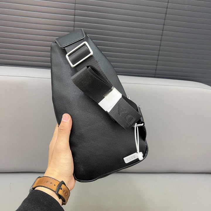 Unisex Canvas Chest Bag Crossbody