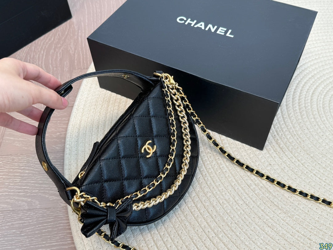 3 colors Fashionable croissant bag