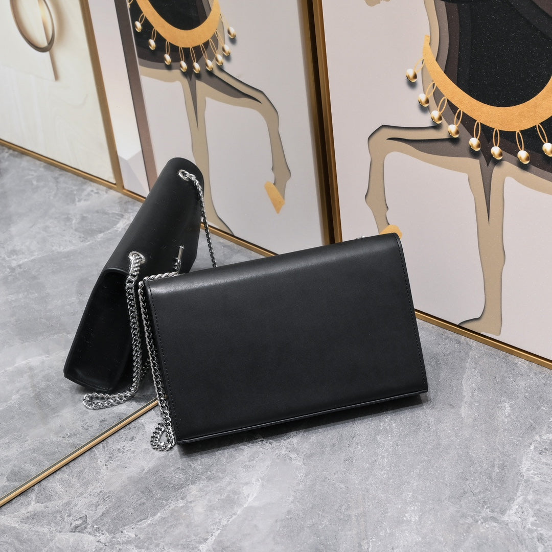 3 colors noble leather small bag