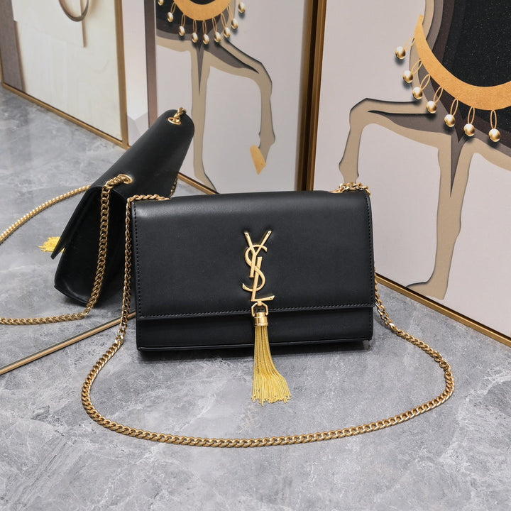 3 colors noble leather small bag