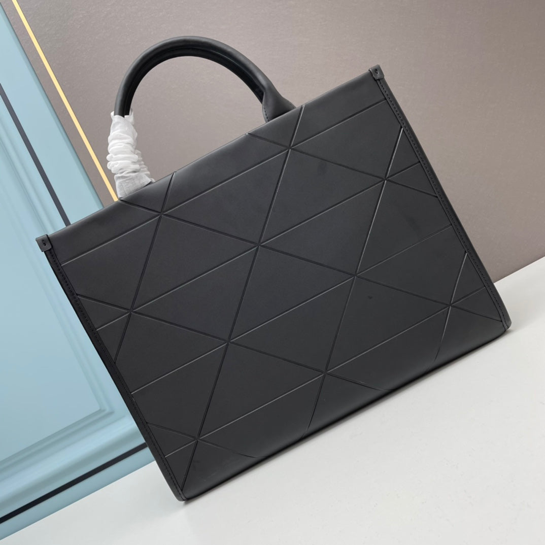 2 Color Cowhide Business Briefcase