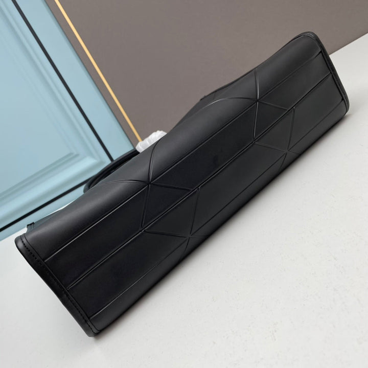 2 Color Cowhide Business Briefcase