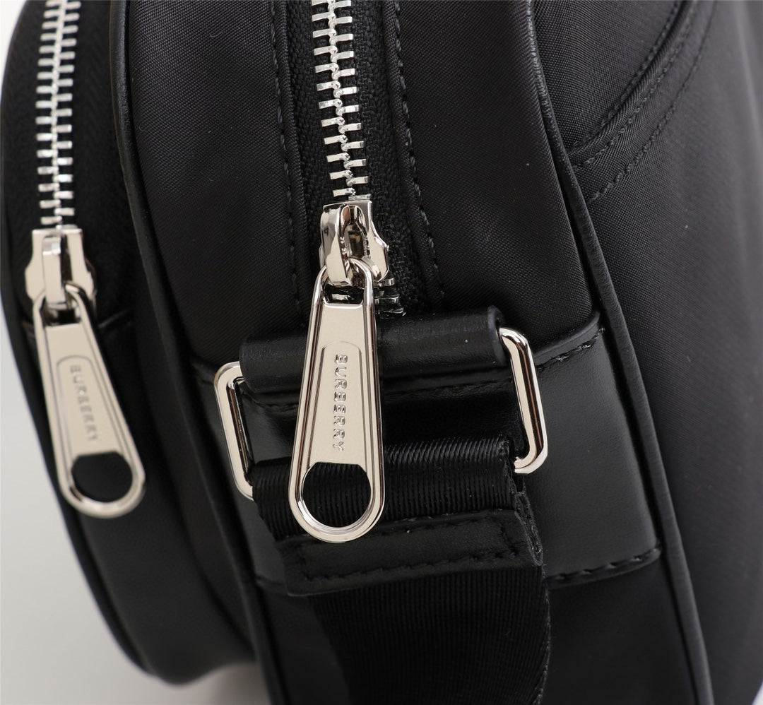 1 Color Canvas Plaid Camera Bag