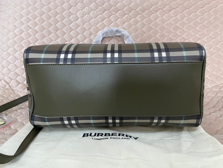 3 Colors Plaid Bowling Handbag