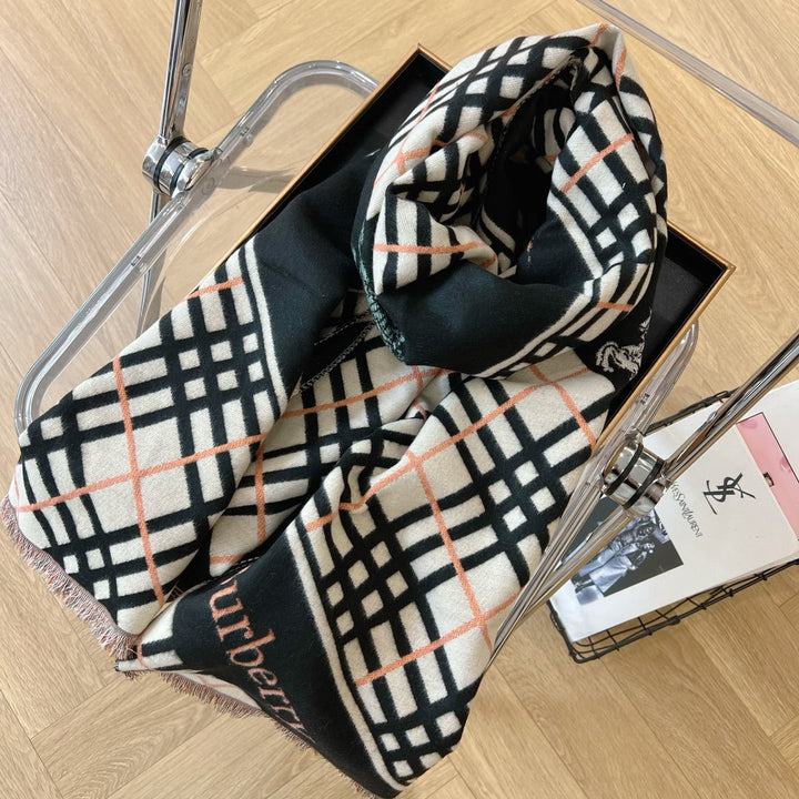 fall and winter plaid new scarf-fashion