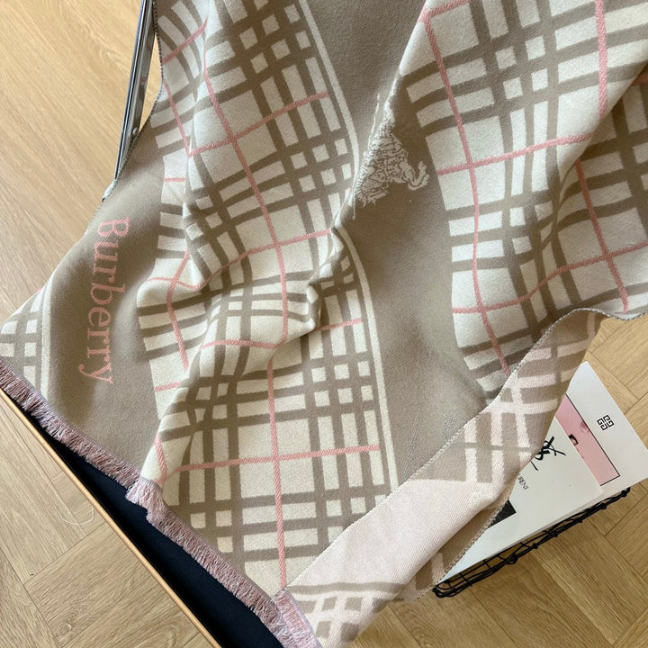 fall and winter plaid new scarf-fashion