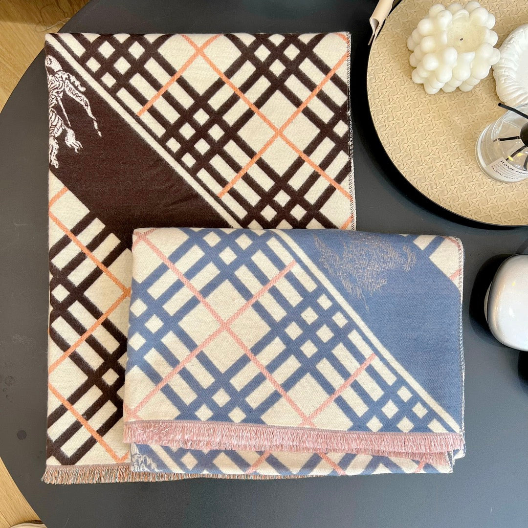 fall and winter plaid new scarf-fashion