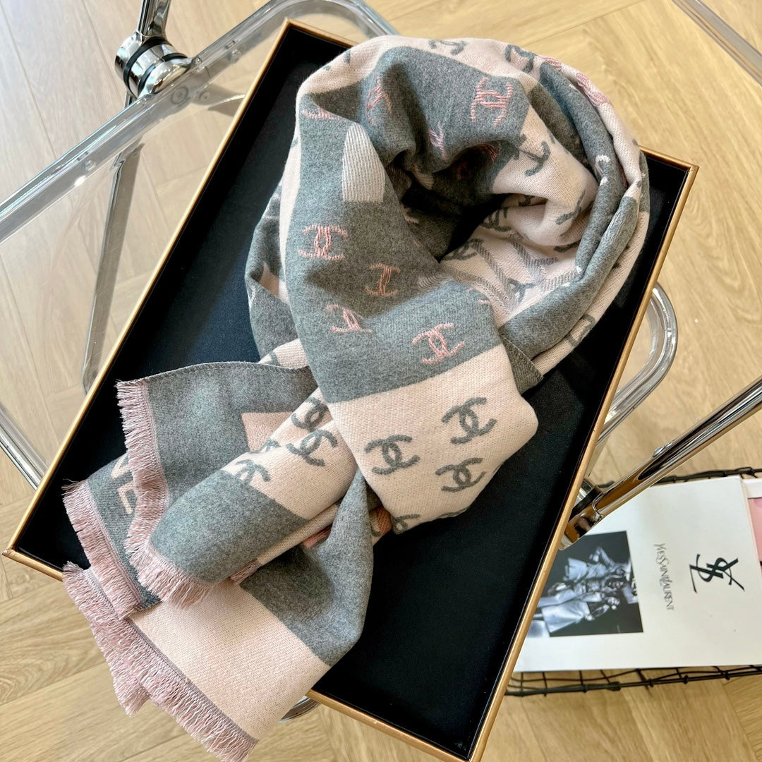 Double C Graffiti Fall and Winter Scarf-Fashion