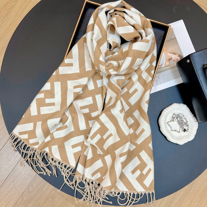 Double F fall and winter new fashion scarf