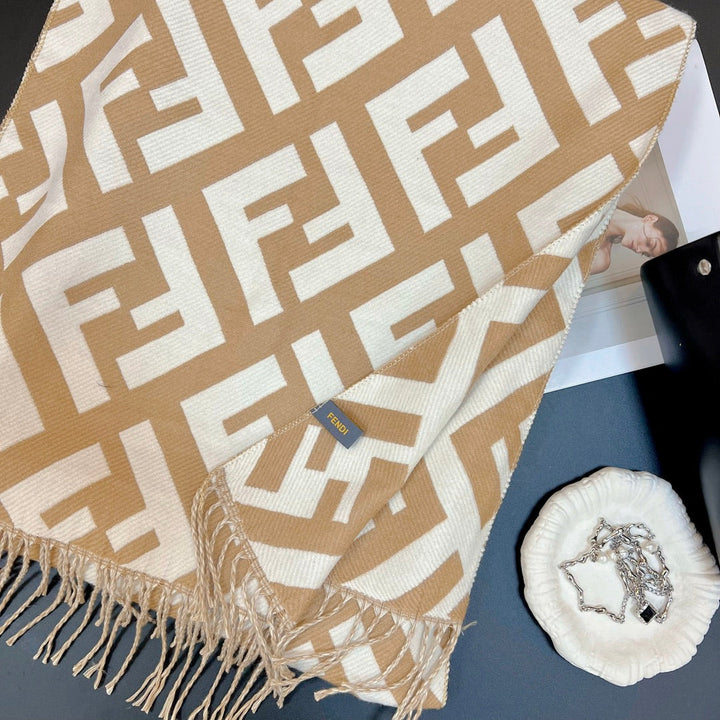 Double F fall and winter new fashion scarf