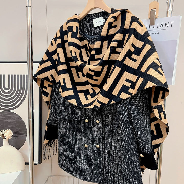 Double F fall and winter new fashion scarf