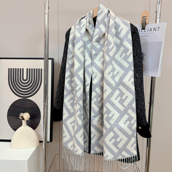 Double F fall and winter new fashion scarf